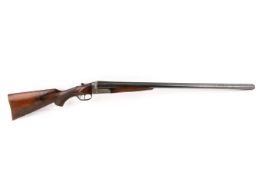 Denton & Kennell 12 gauge side by side extractor shotgun.