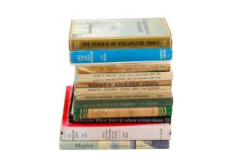 A collection of vintage fishing related books. To include Hardy's Anglers Guide and Catalogue, etc.