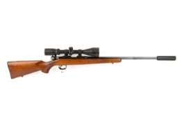 CZ 452-2E ZKM American .22 CAL left handed bolt action rimfire rifle.