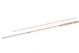 A vintage Herbert Hatton of Hereford fishing rod.