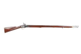 A reproduction 10 gauge percussion musket. SECTION - 2 LICENSE IS REQUIRED TO PURCHASE THIS LOT.