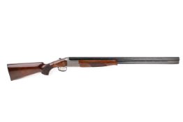 Browning 525 12 bore over and under shot gun. S/n 58777MP, Multi choke, quarter and cyl.