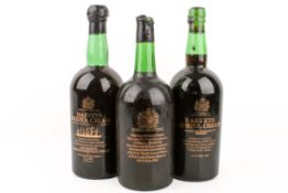 Three magnum bottles of Harveys Bristol Cream.
