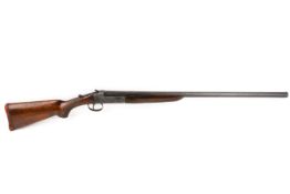 A 12 bore AYA single barrel shot gun. S/n 379030.
