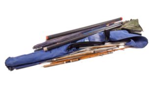 Two Rod Holdalls. Including a Shakespeare 'Flavia' Mk 2 12.