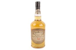 A 70cl bottle of The Glenturret 12 years single malt whisky.