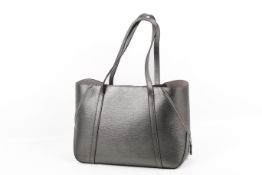 A silver grey L K Bennett handbag.