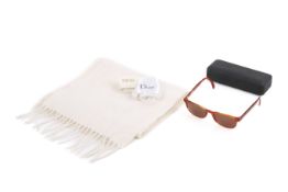 An assortment of designer accessories.