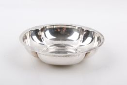 A Stirling silver hallmarked dish.