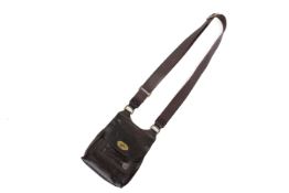 A Mulberry Anthony brown leather handbag with dust bag.