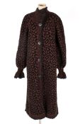 A two-piece annie Fawlass hand knitted set.