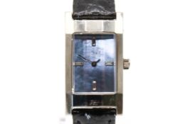 An 18ct white gold Dunhill Facet quartz automatic wristwatch.