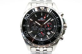 A Rotary Aquaspeed wristwatch.