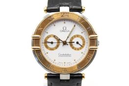 An Omega Constellation chronometer quartz wristwatch.