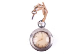 A Thomas Hill of London silver cased pocket watch.