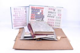 A collection of assorted GB and world stamps.