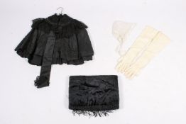 A selection of vintage clothing.