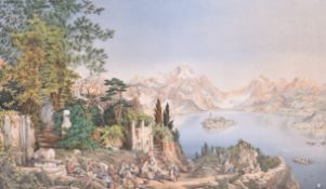 Early 20th Century lithograph.