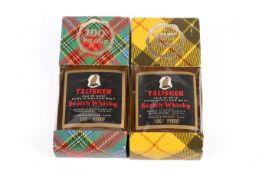 Two bottles of Talisker 100% Scotch Whisky.