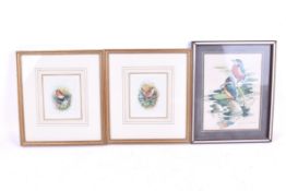 Graham Payne and F Watson (20th Century), Watercolours.