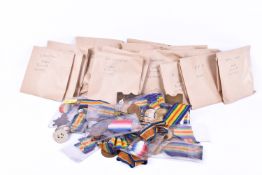 A large quantity of WW I medals including victory and star medals for RFA, RNLI, Royal Navy,