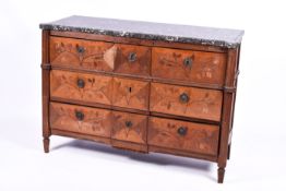 A 19th Century Gustavian style Continental commode.