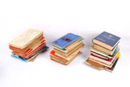 A collection of assorted early OS maps and books.