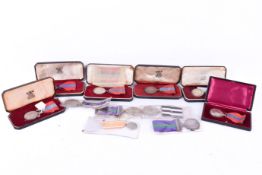 Ten Imperial Service Medals and one other German medal.