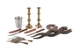 A small group of Indian related and other items.