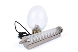 Two assorted modern lights.