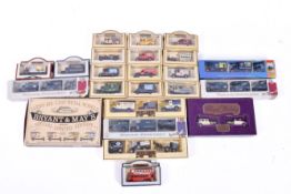 A large collection of modern diecast model vehicles. Including Lledo Days Gone, boxed.