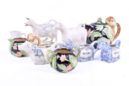 Collection of assorted 20th century ceramics.