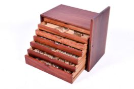 An extensive Spanish Meneses of Madrid silverplated canteen of cutlery in a fitted teak case.