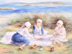 Richard Moore (20th Century) oil on canvas.