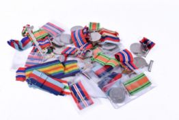 A collection of WW II medals