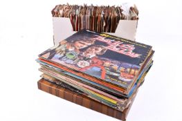 A quantity of records including LP's and singles