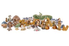 Small quantity of assorted Wade pottery collectables, mostly Whimsies.