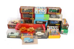 A collection of assorted modern diecast model cars, all boxed.