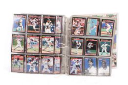 A collection of circa 1991 American Score Baseball cards.