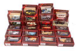 A collection of Matchbox Models of Yesteryear diecast vehicles.