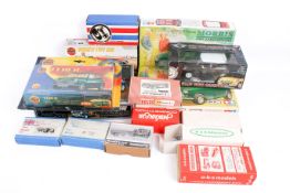 A collection of assorted vintage scale model maker's kits, mostly cars, all boxed.