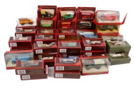 A collection of Matchbox Models of Yesteryear diecast vehicles.