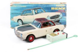 A Japanese Radicon Mercedes-Benz 230 SL. No.3537, tinplate body, with remote control.