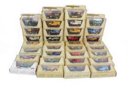A collection of Matchbox Models of Yesteryear diecast vehicles.