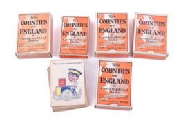John Jaques & Sons Ltd - The Countries of England packs of playing cards game and another.