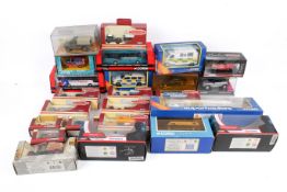 A collection of Corgi diecast vehicles.