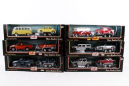 A set of six Maisto Special Edition Show Haulers Series diecast model vehicles, all boxed.