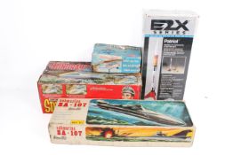 A collection of mostly vintage toys, all boxed.