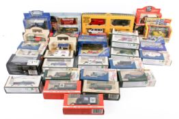 A collection of Lledo diecast vehicles.