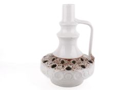 A large, mid-20th century West German, fat lava lamp base.